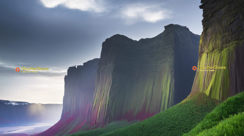 Verdant Cliffs of the Highlands