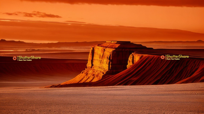 Crimson Mesa at Sunset