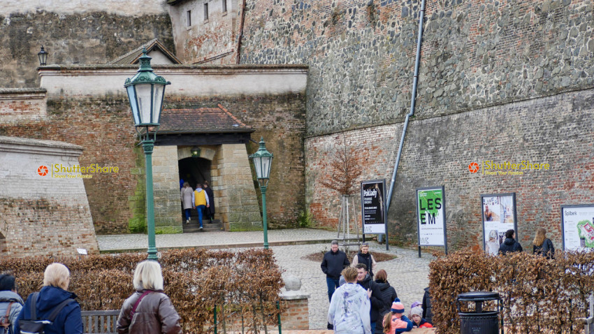 Exploring the Historical Fortress Entrance