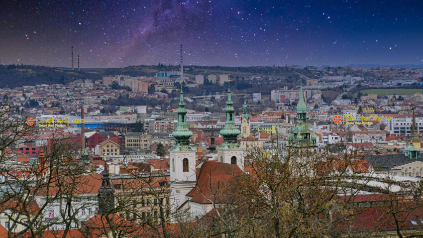 Starry Night over Brno