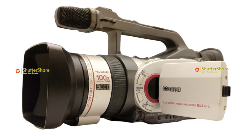 Canon DM-GL1A: A Classic Digital Video Camcorder side