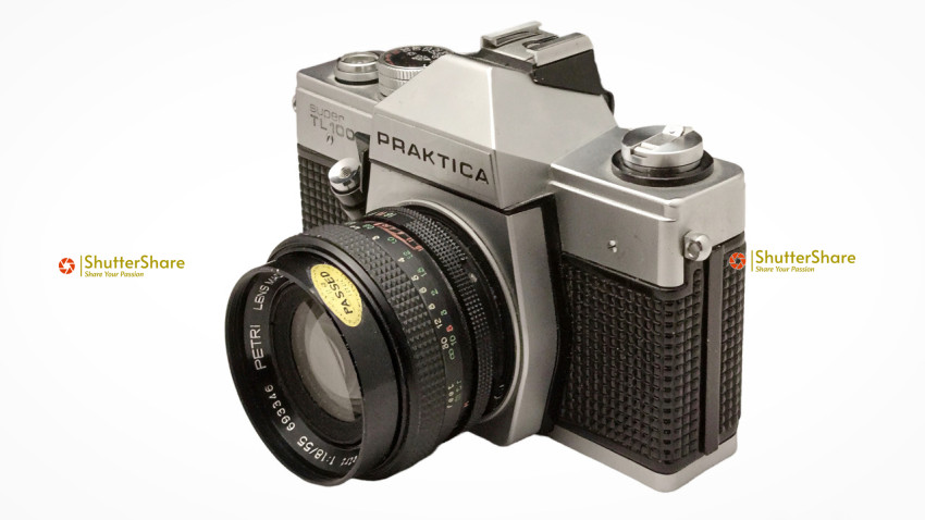 PRAKTICA Super TL1000 with Petri 55mm f/1.8 Lens – Vintage 35mm SLR