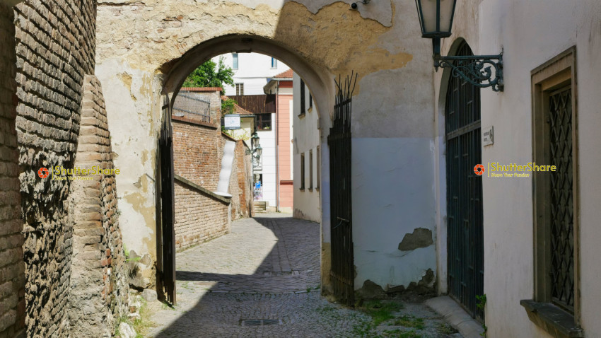 Historic Alley in Brno