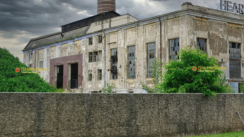 Abandoned Industrial Building in Brno