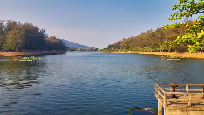 Scenic View of Lake in Thailand