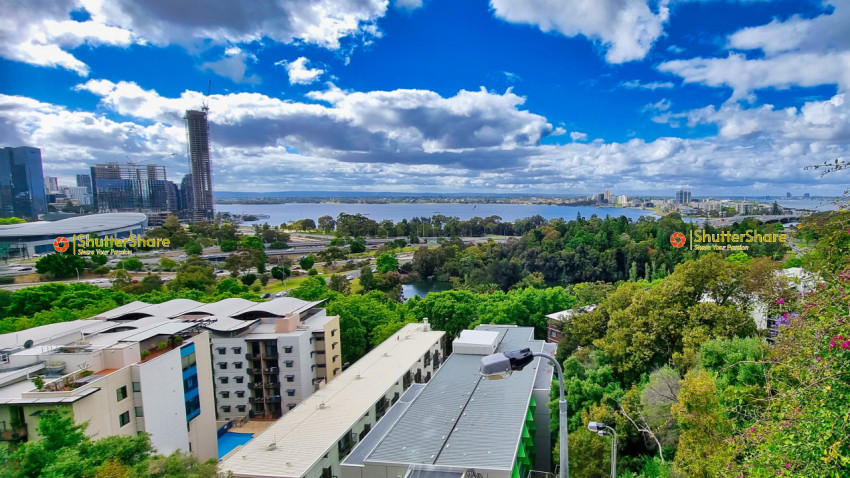 View of Perth from King's Park, Western Australia