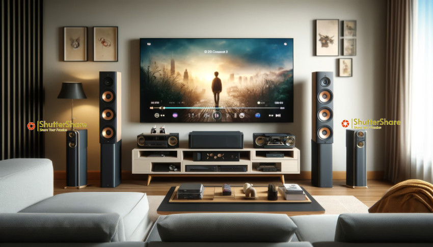 Modern Home Entertainment System