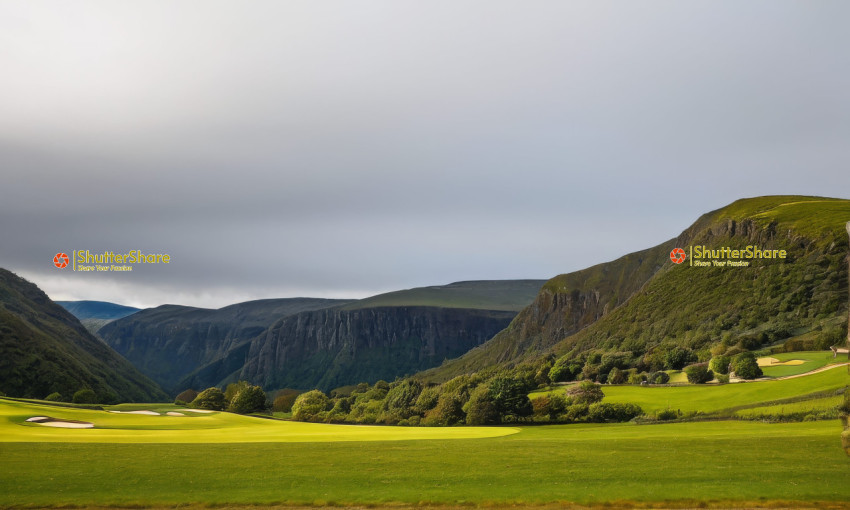 Dramatic Mountainside Golf Course