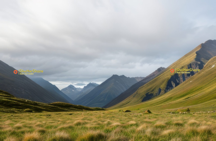 Serene Mountain Valley