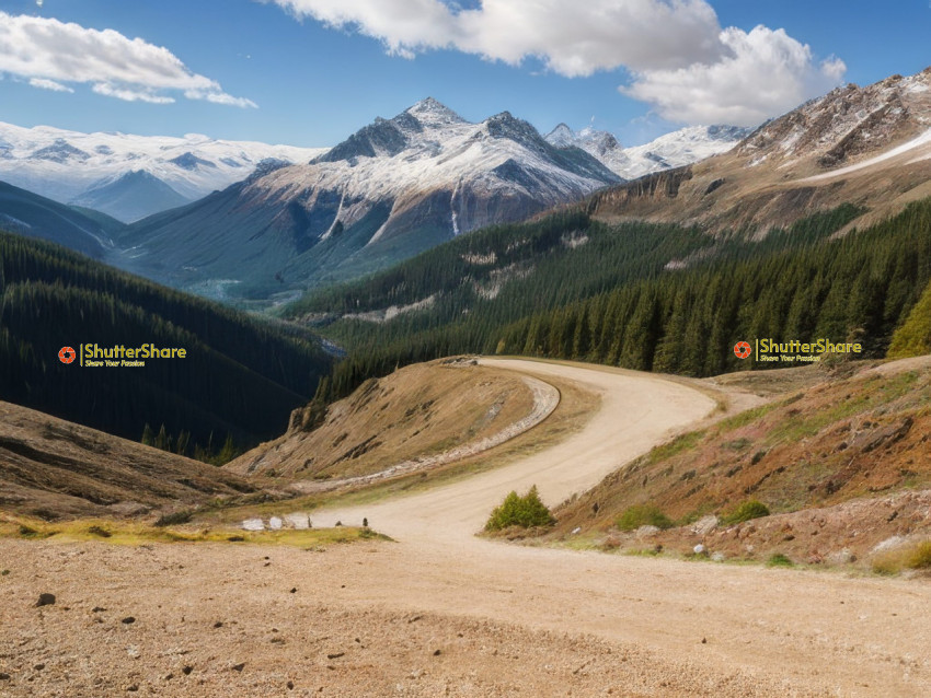 Winding Mountain Road