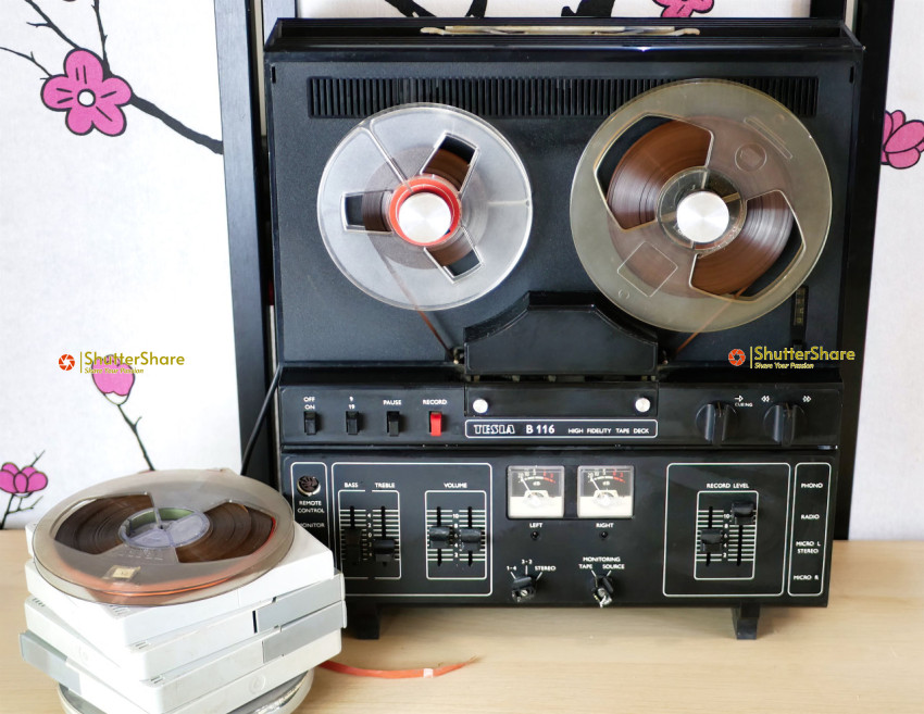 Vintage Tesla B116 Reel-to-Reel Tape Recorder