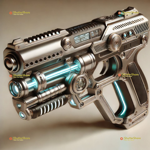 Futuristic Laser Gun