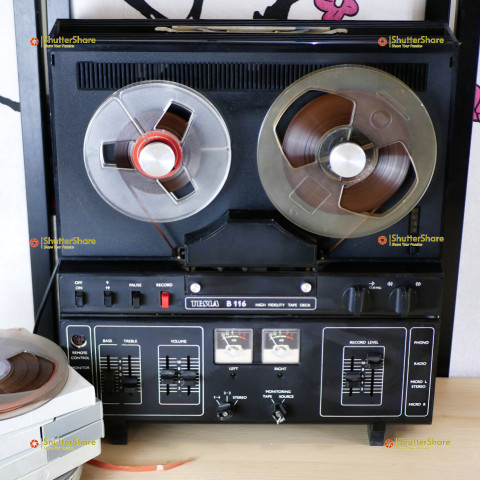 Vintage Tesla B116 Reel-to-Reel Tape Recorder